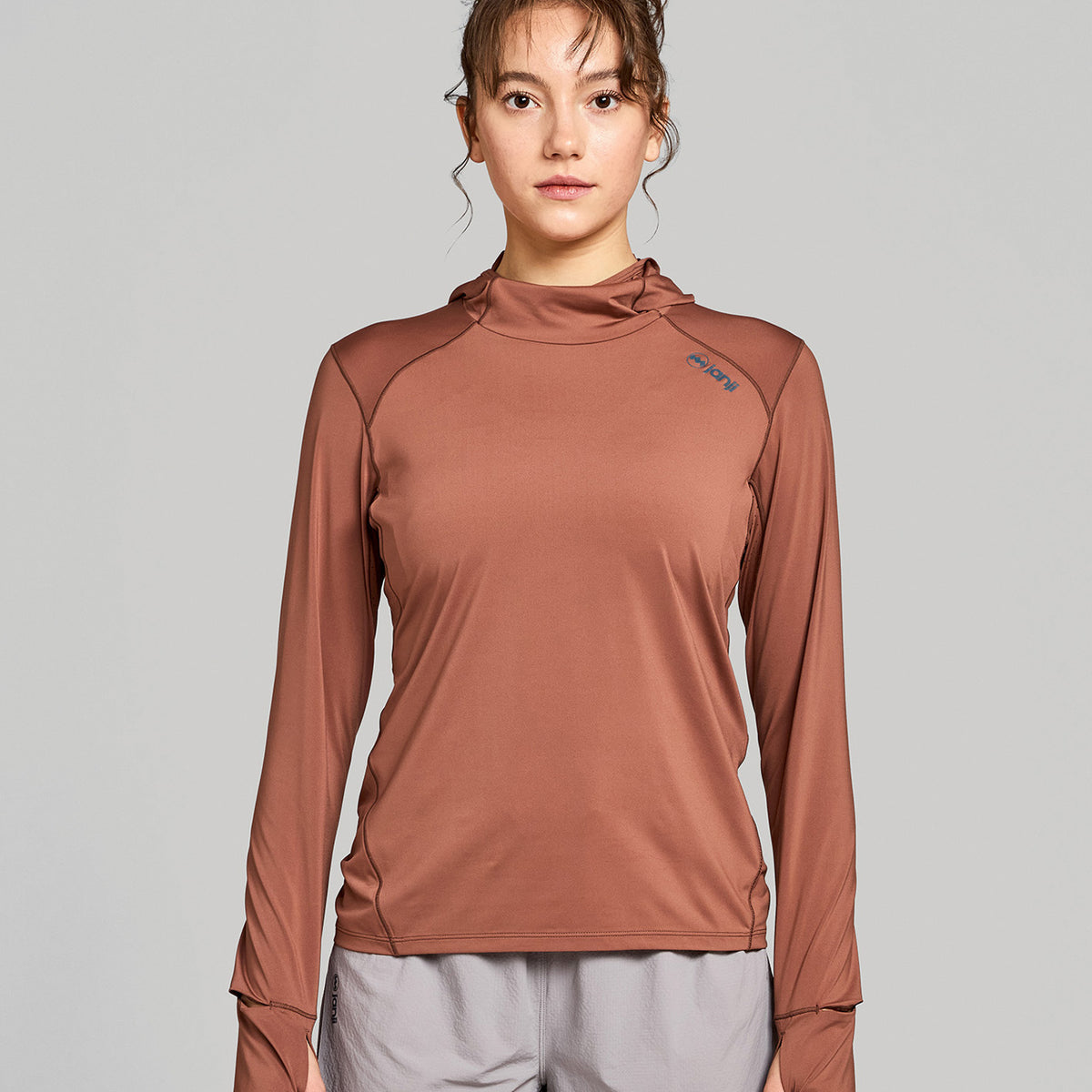 w's sunchaser 50 hooded long sleeve