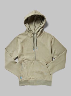 Unisex Runaround Half-Zip Hoodie