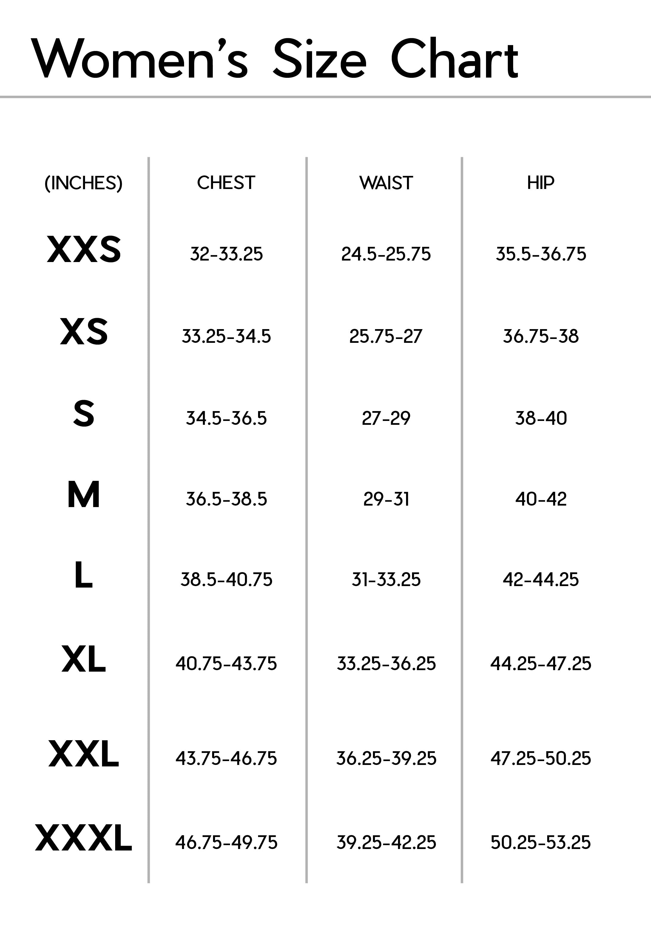W's Aurora Fleece Tight size guide