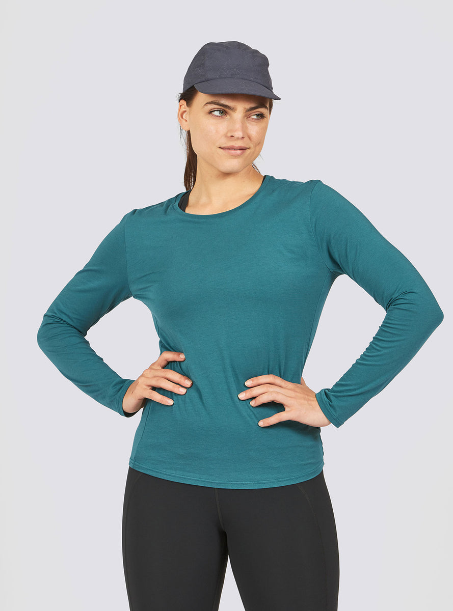 NEW Women Lululemon Swiftly Relaxed-Fit Long Sleeve Shirt Green Jasper Size  4