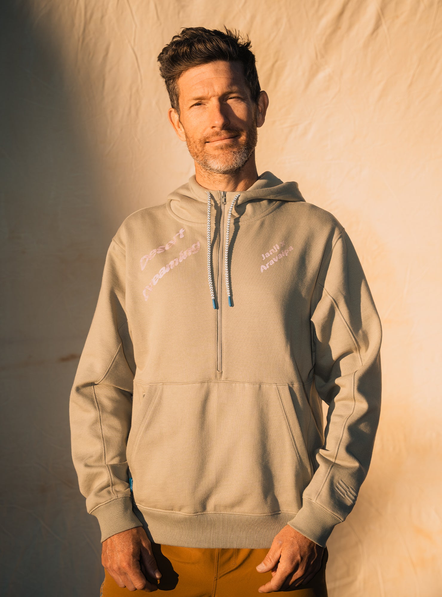 Unisex Runaround Half-Zip Hoodie