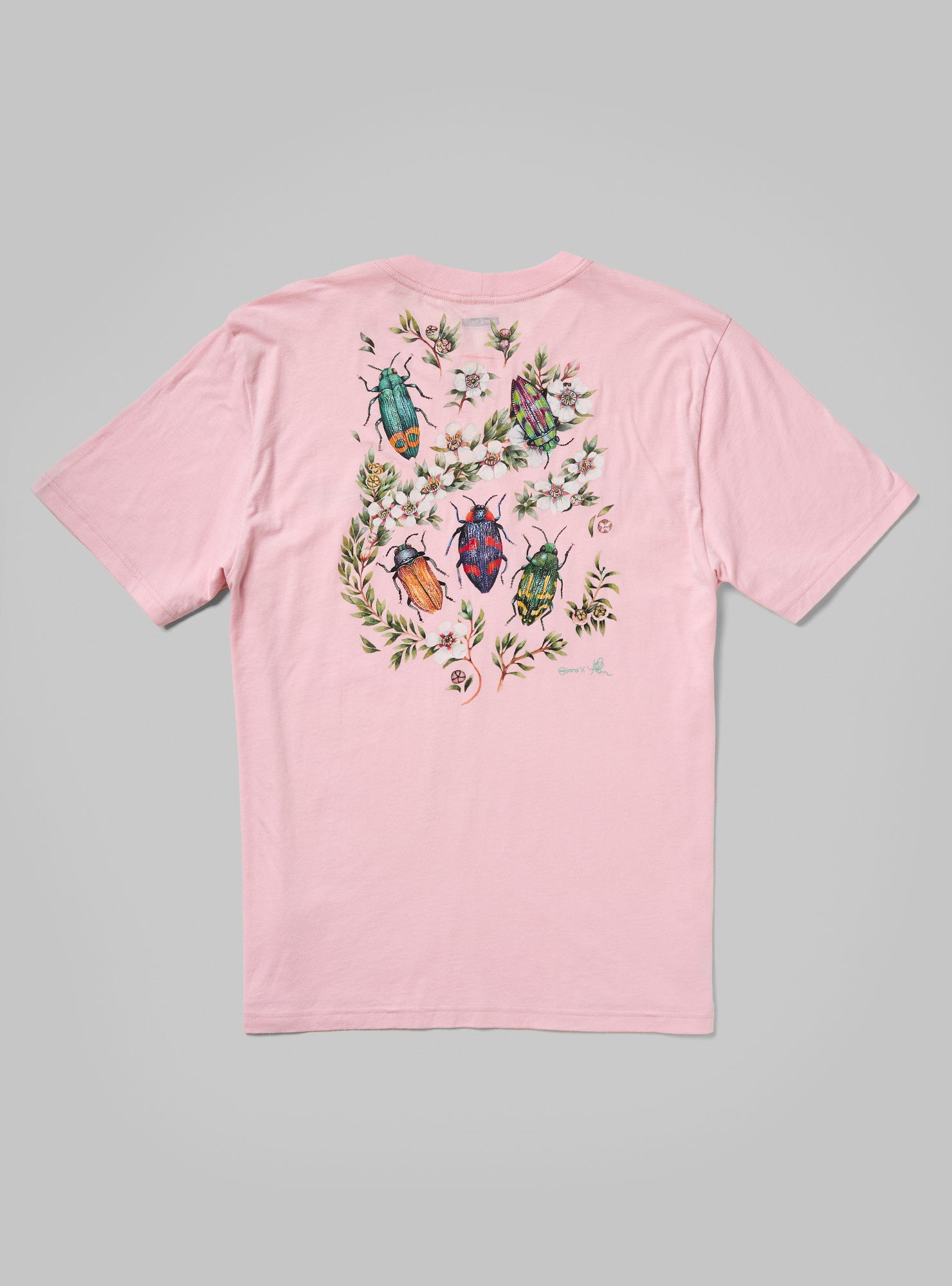 ピンク ANDWANG アンドワン AND bijou tee kirakira Unisex Runaround Tee Jewel Beetle Afterglow XS – Janji