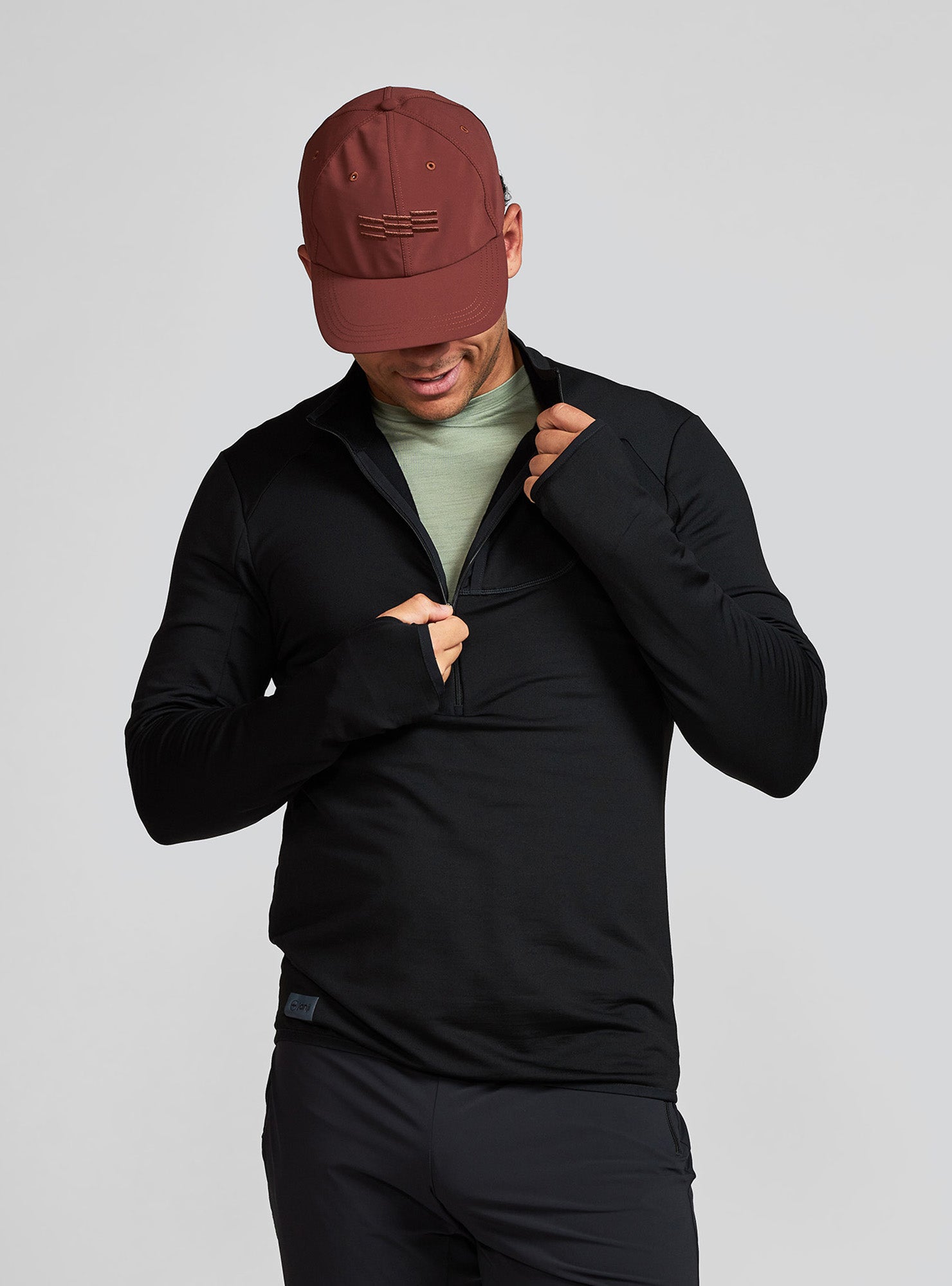 M's Rover Merino Half-Zip – Janji
