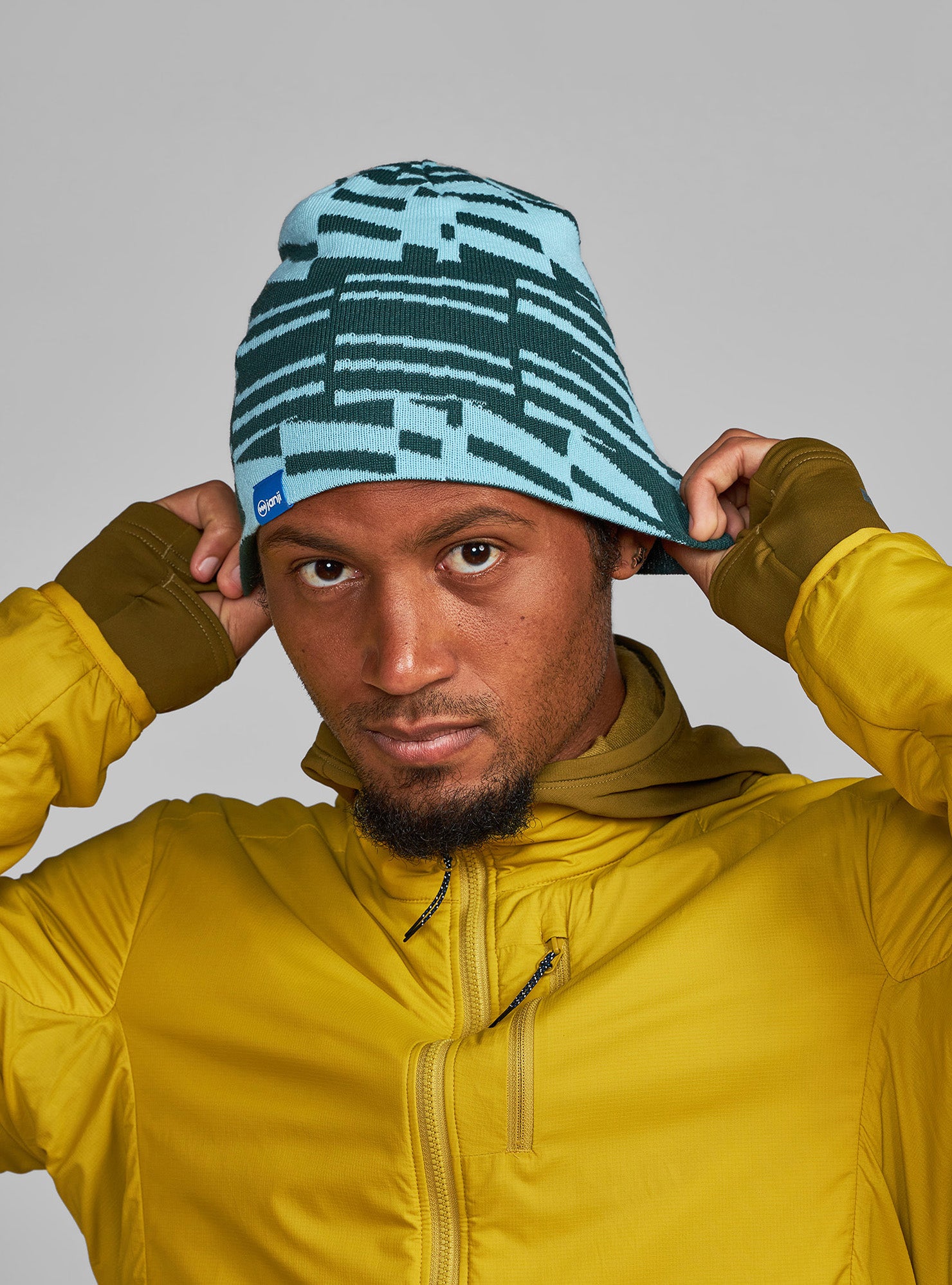 Wavelength Jacquard Beanie – Janji