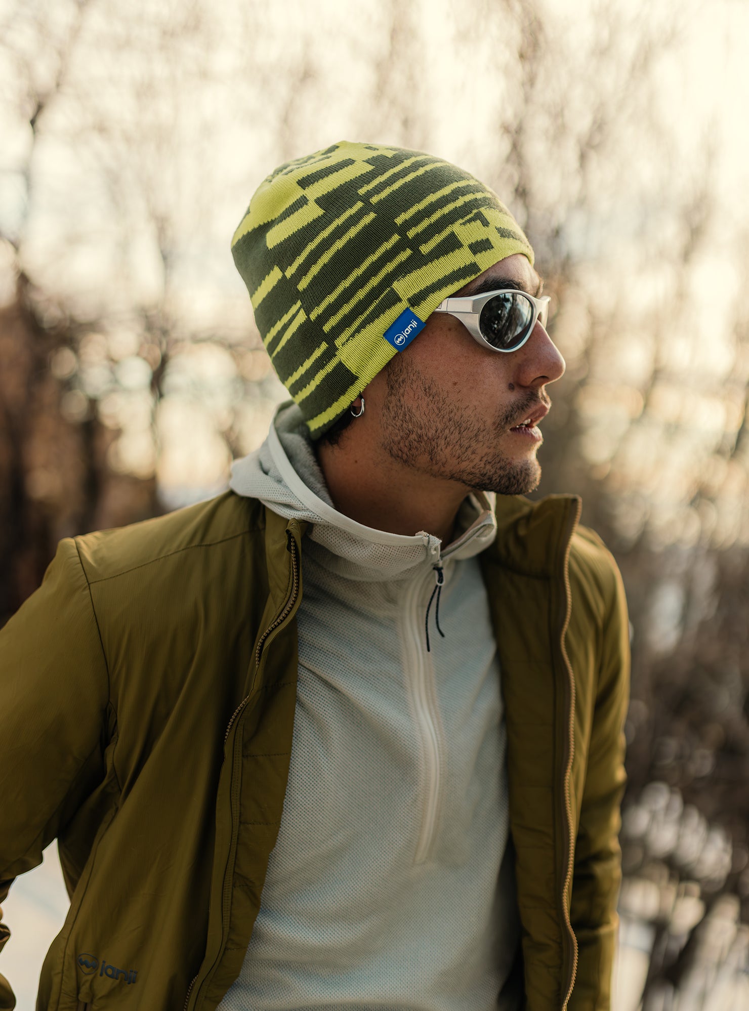 Wavelength Jacquard Beanie – Janji