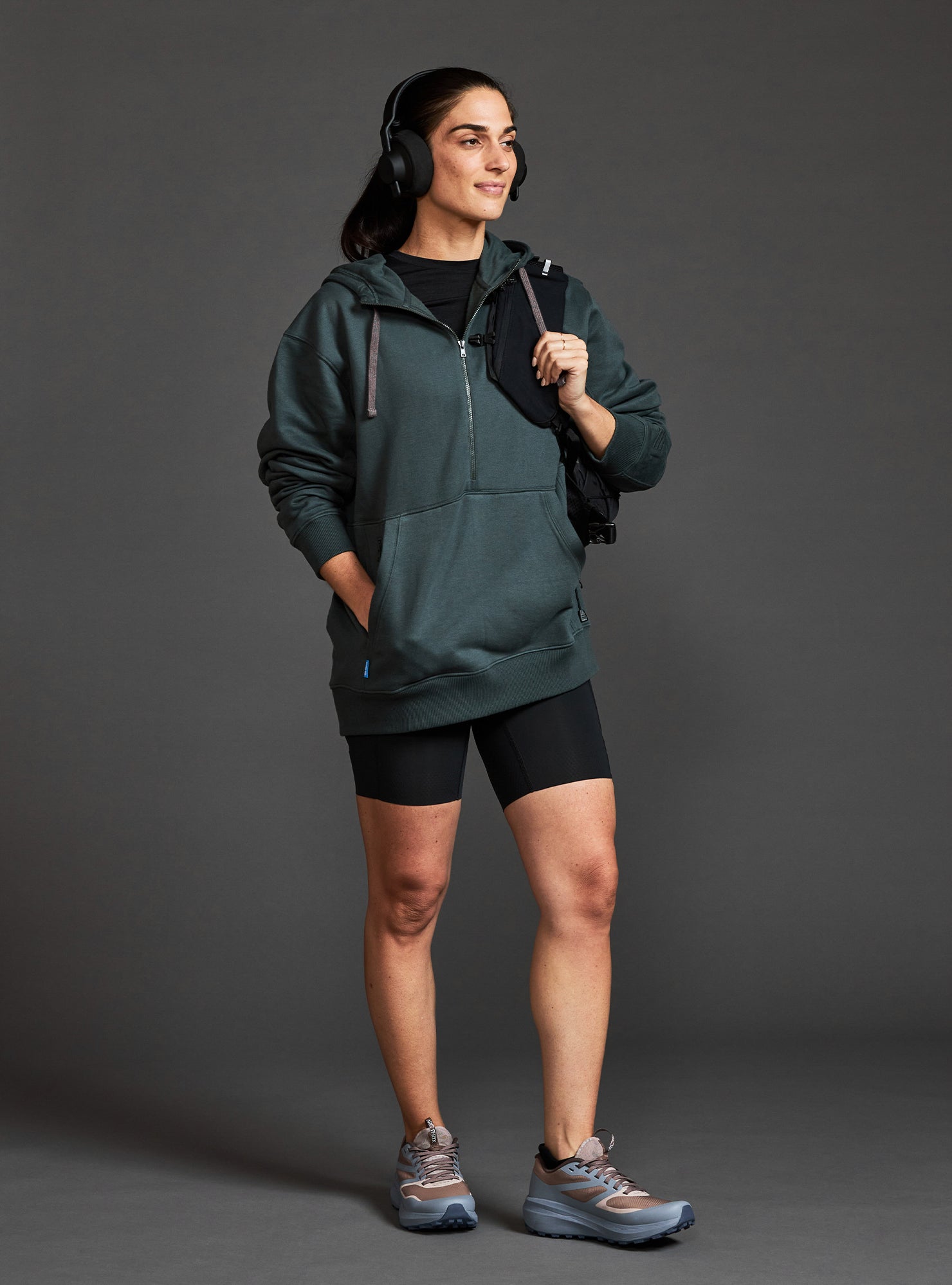andwang kirakira zip up gray の通販 by きぴ's shop｜ラクマ
