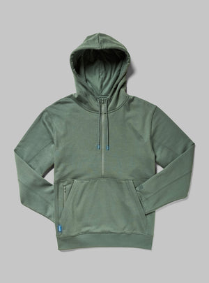 Unisex Runaround Half-Zip Hoodie