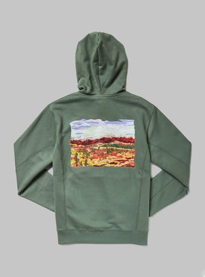 Unisex Runaround Half-Zip Hoodie