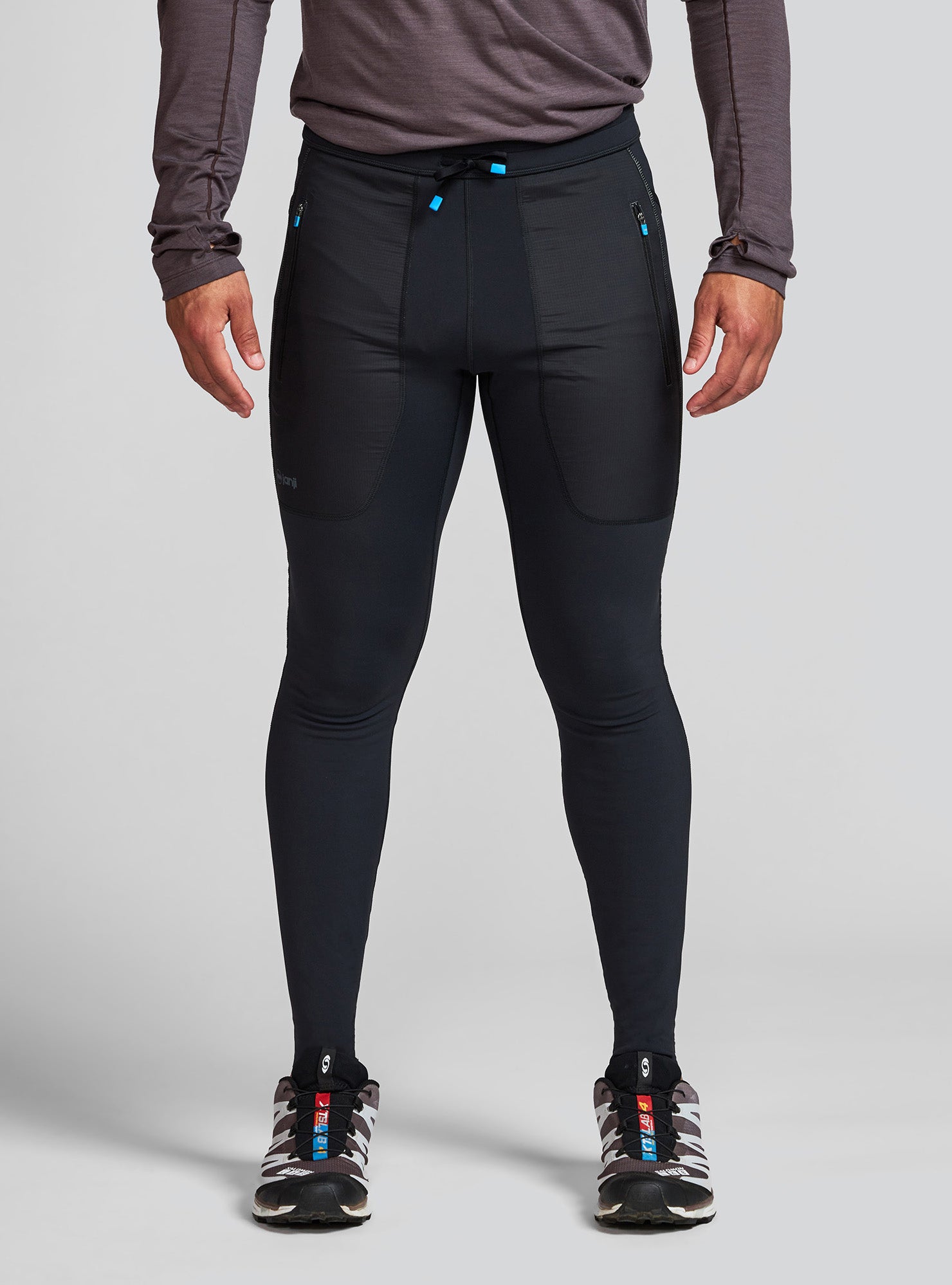 Mens fleece running tights best sale