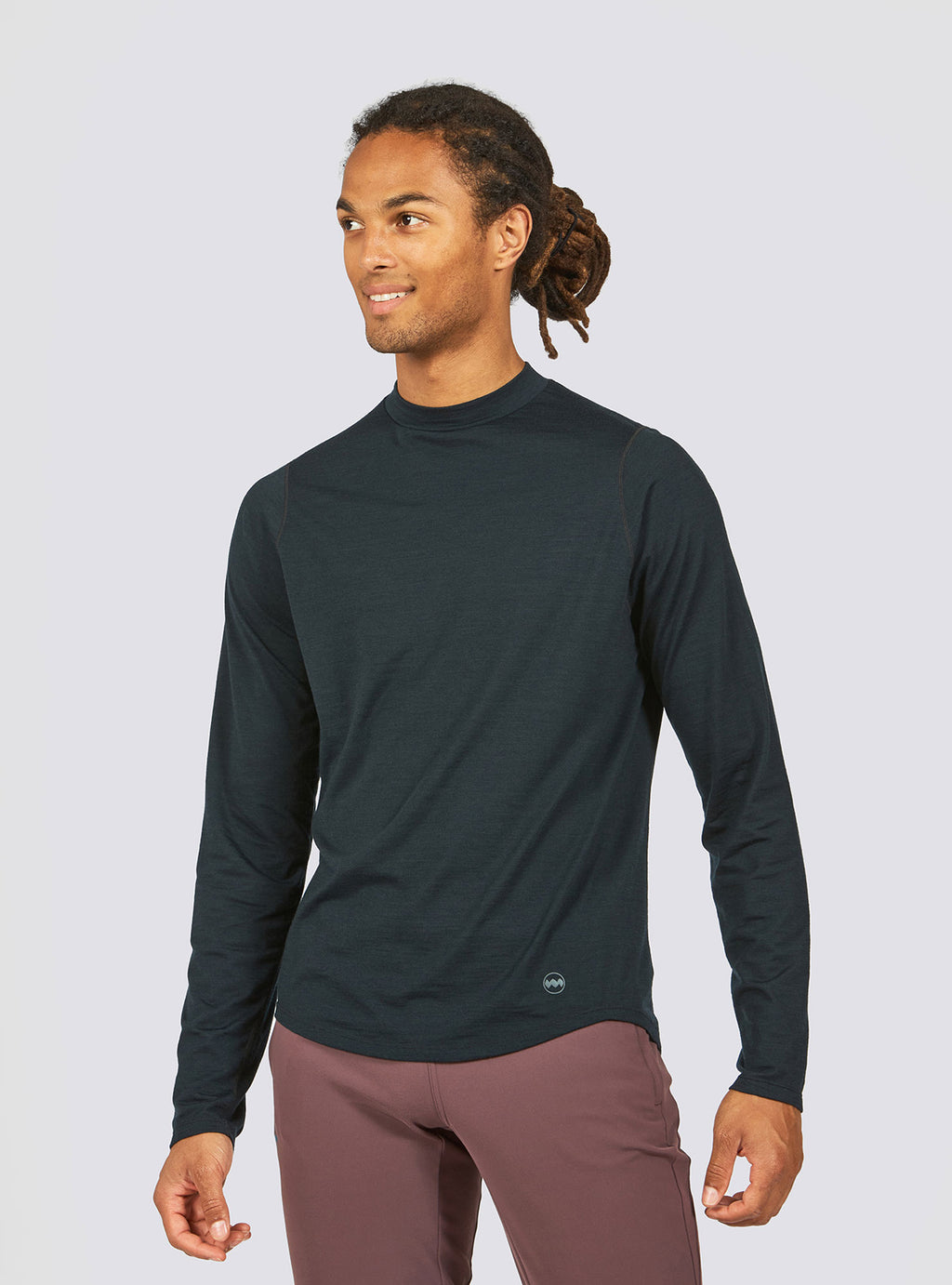 M's Repeat Merino Mockneck
